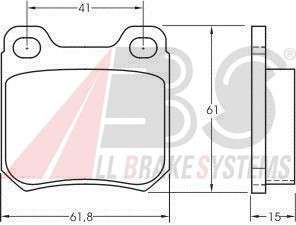  36624 A.B.S.  . . OPEL OMEGA A . (- ABS) 