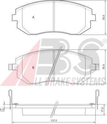  37446 A.B.S.  . . Forester/XV/BRZ/Impreza/Outback/Legacy/GT 86 (09-18) . (- ABS) 
