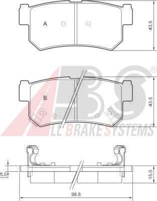  37460 A.B.S.  . SSANG YONG Korando / Musso . (- ABS) 