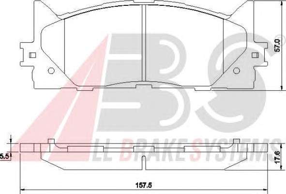  37677 A.B.S.  . . TOYOTA CAMRY . (- ABS) 