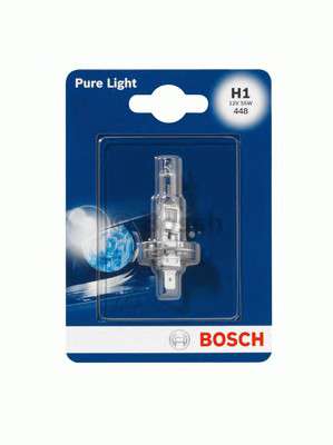  1 987 301 005 BOSCH   H1 12V 55W P14,5s PURE LIGHT (- Bosch) 