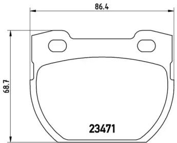  P44006 BREMBO    