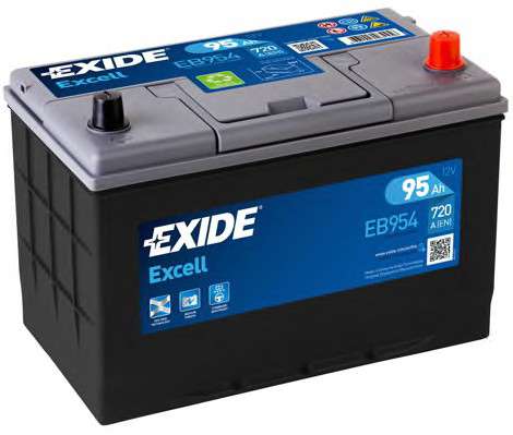  EB954 EXIDE  6-95 R+ (760) () Asia EXCELL Exide 