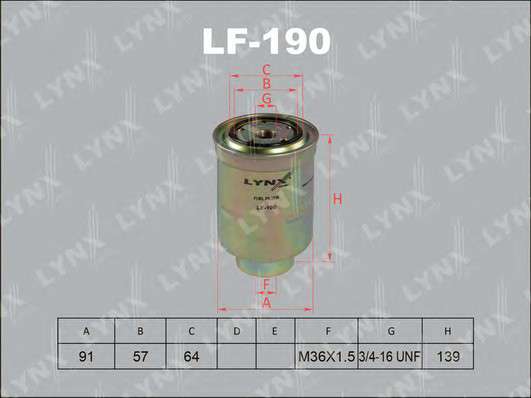  lf190 lynxauto