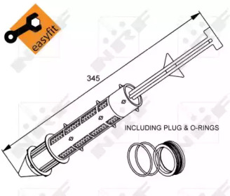  33299 NRF  AC VAG 1.0-2.0 08.99- 