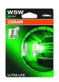  2825ULT-02B OSRAM   W5W 12V 5W W2,1x9,5d Ultra Life (.) (- OSRAM) 