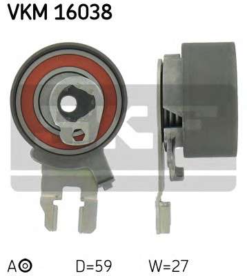  VKM16038 SKF a_    VOLVO S40/S60/S80/XC90/XC60 \2,0/2,5L \98>> 