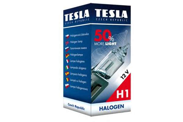  B30101 TESLA   H1 12V 55W P14,5s +50% Premium Tesla 
