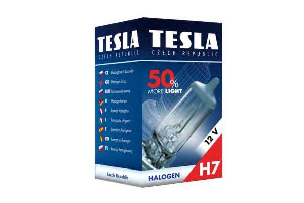  B30701 TESLA   H7 12V 55W PX26d +50% Premium Tesla 