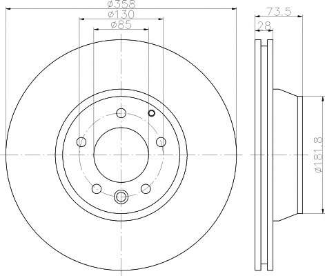  92151403 TEXTAR   AUDI/PORSCHE/VW Q7/Cayenne/Touareg \R D=358mm \02>> 