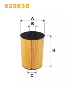  92093E WIX FILTERS 4 